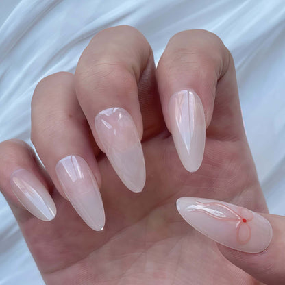 Stylische Acryl-Nagelkunst Brehn