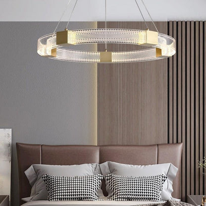 Moderne Elegante Zirkular Pendelleuchte