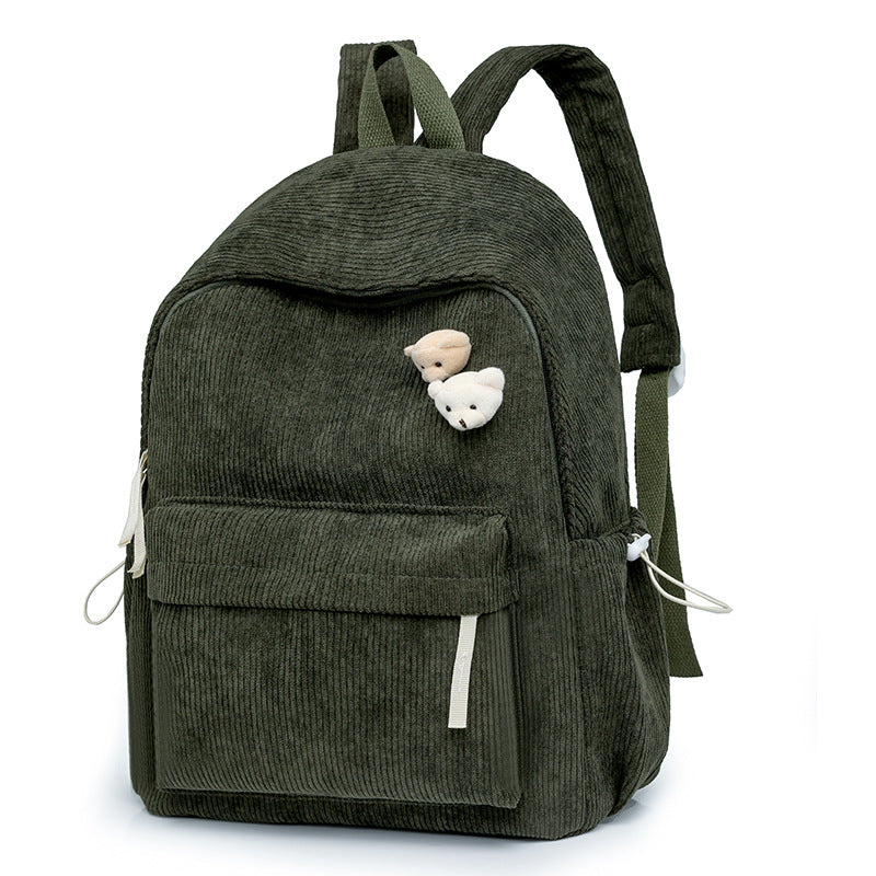Cordura Texturierte Lässige Schul-Rucksack Brehn