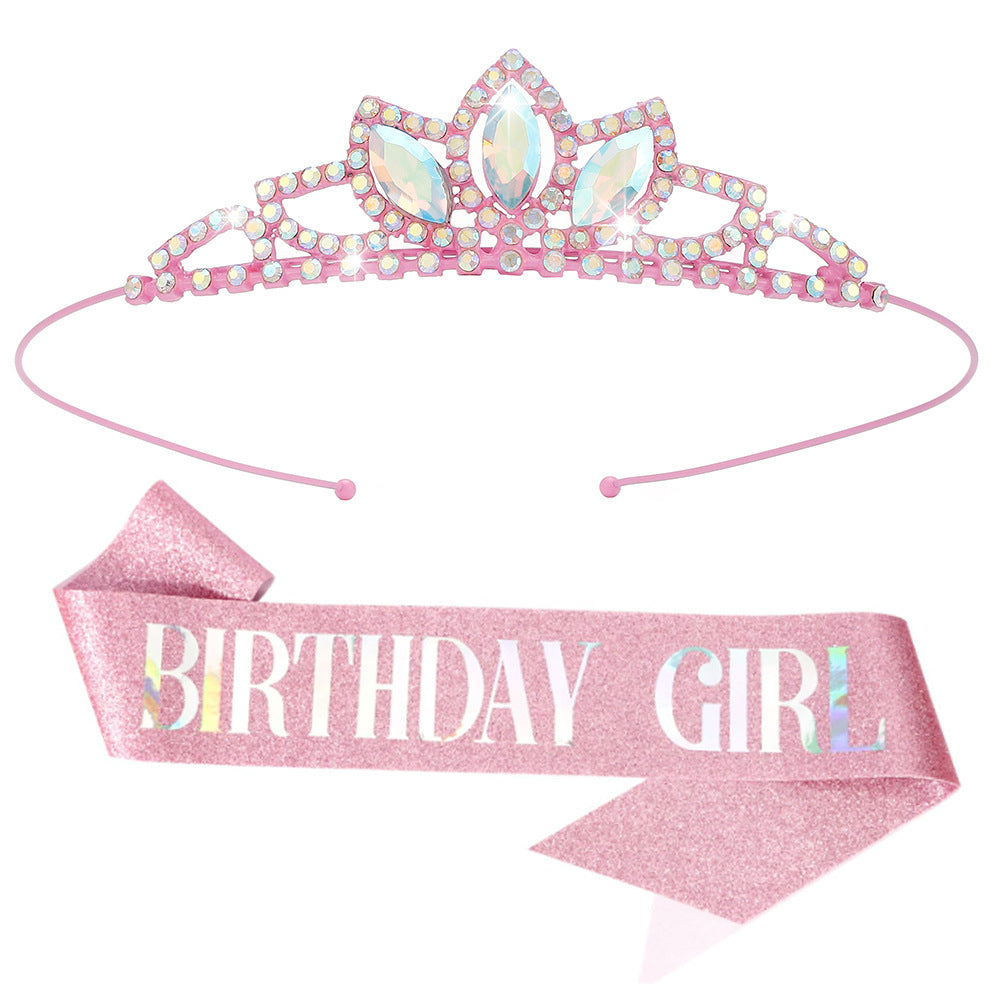 Damen Kristall Tiara Brehn