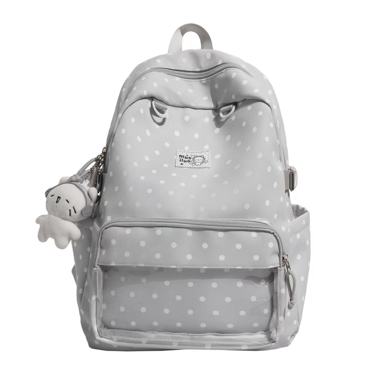 Pünktchen bestickter Rucksack Brehn