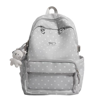 Pünktchen bestickter Rucksack Brehn