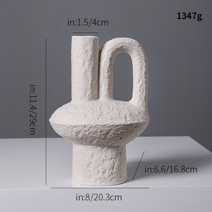 Künstlerische Tonvase Brehn