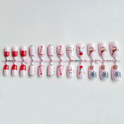 Festliches Feiertags-Nagelkunst-Set