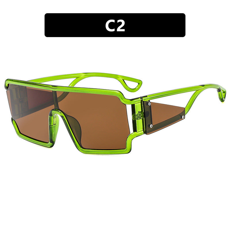 Damen modische Sportsonnenbrille mit futuristischem Design Brehn