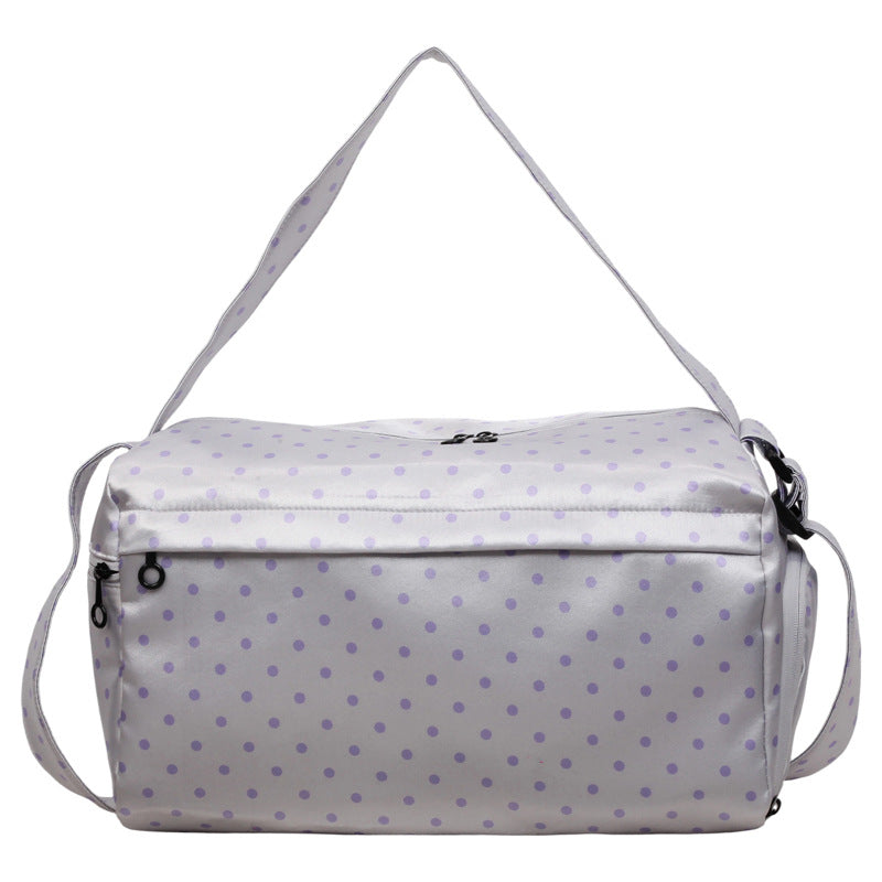 Stylische gepunktete Reisduffelbag Brehn