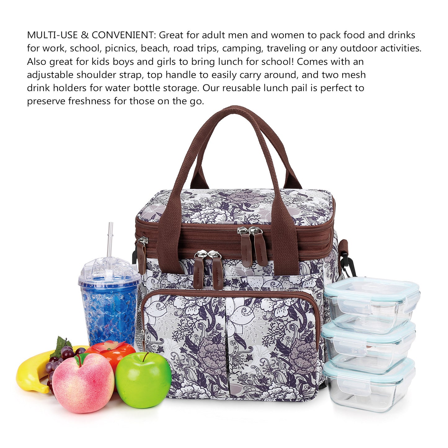 Stilvolle Picknick- und Kühltasche Brehn