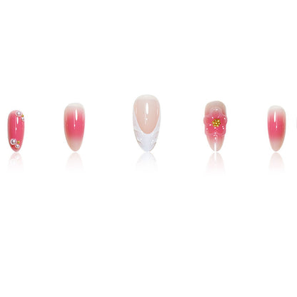 Dekorative Lange Stiletto-Nagelerweiterungen Brehn