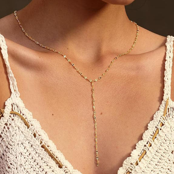 Y-Chain Lariat-Halskette Brehn