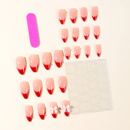 Elegante Stiletto-Nagelkunstverlängerungen mit 3D-Schmetterlingsakzenten Brehn