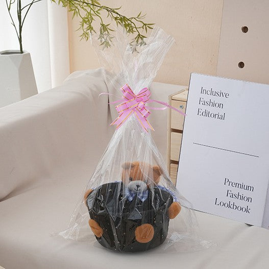 Kuscheliger Aufbewahrungskorb mit Bärenmotiv Brehn