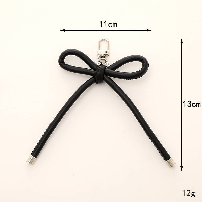 Stylischer Schleifen-Knoten Schlüsselanhänger Halter Brehn