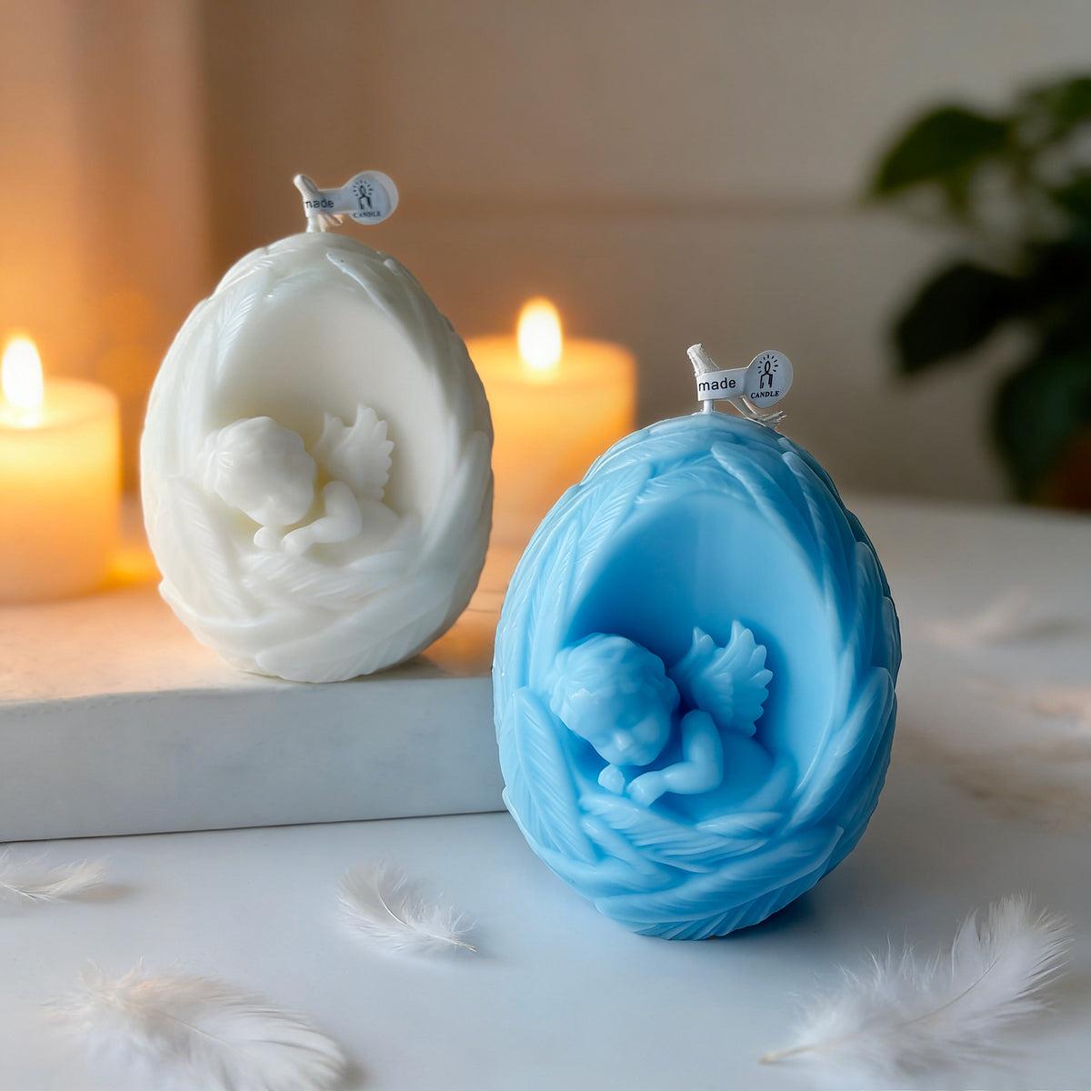 Angel Nest Kerze
