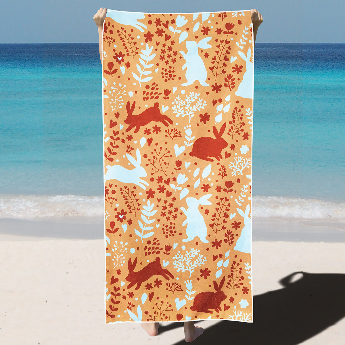 Strandtuch mit zauberhaftem Meerjungfrau-Design Brehn