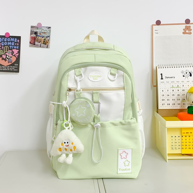 Mehrere Fächer Verspielter Schulrucksack