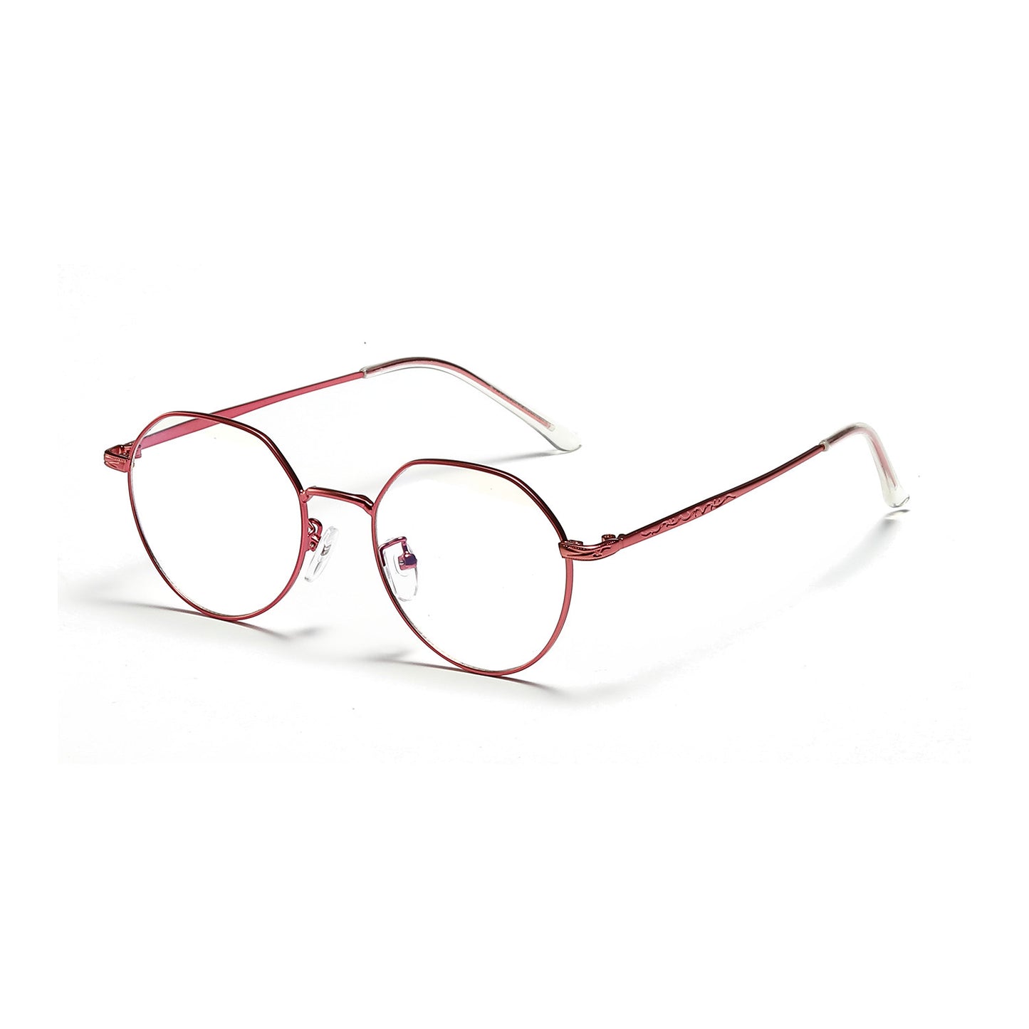Damen runde Brille mit filigranem Metallgestell Brehn