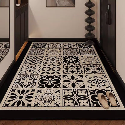 Strukturierter geometrischer Teppich