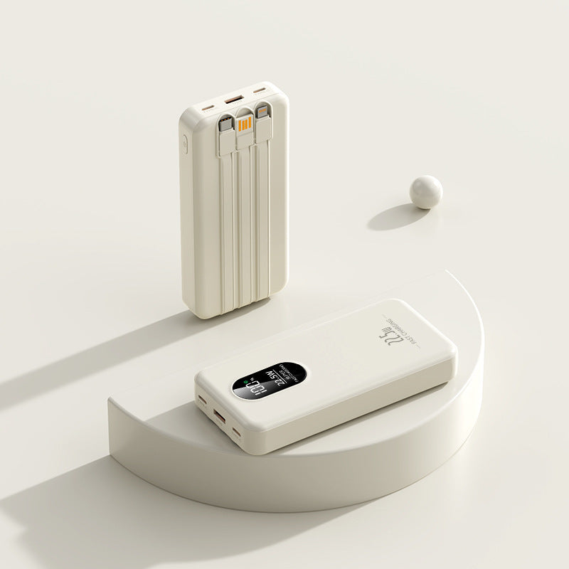 kompakte Powerbank mit integrierter Multifunktionsladeanzeige Brehn
