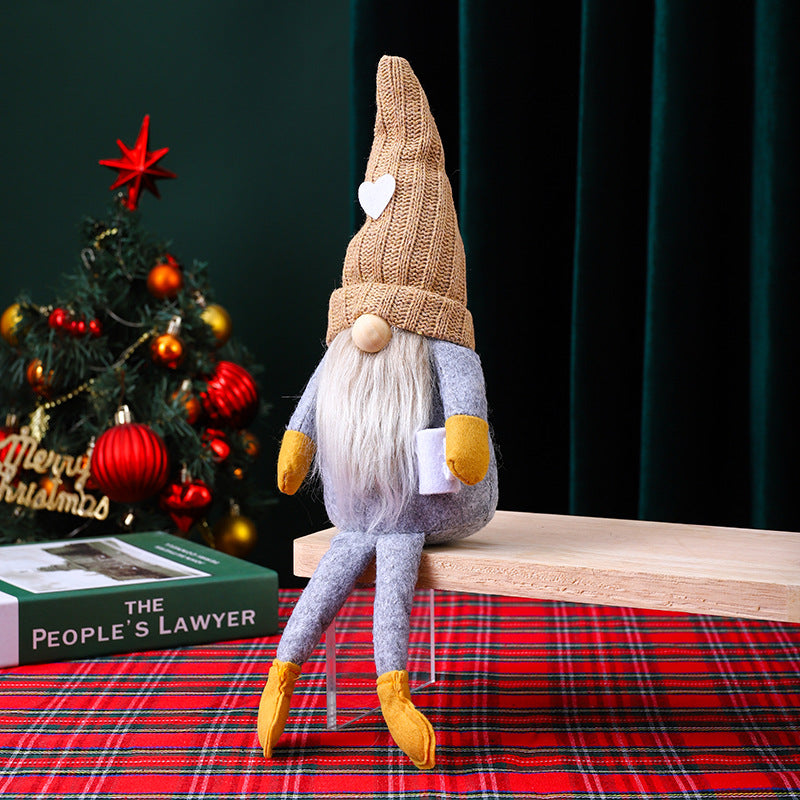 Dekorative Weihnachtsgnom Figur Brehn