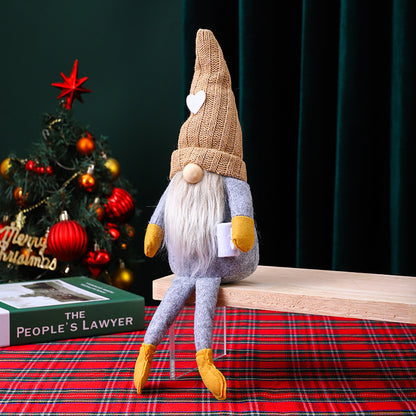 Dekorative Weihnachtsgnom Figur Brehn