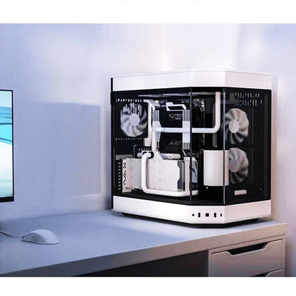 Erweiterbares Transparentes Gaming-PC-Gehäuse Brehn
