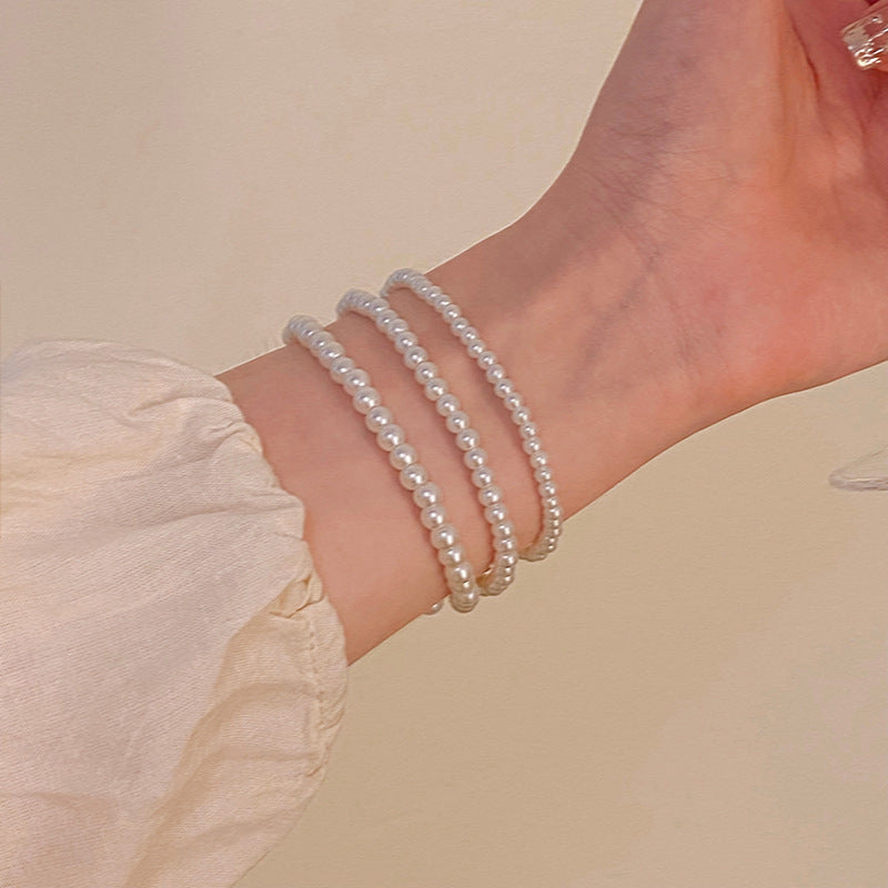 Elegante Perlenarmband Brehn