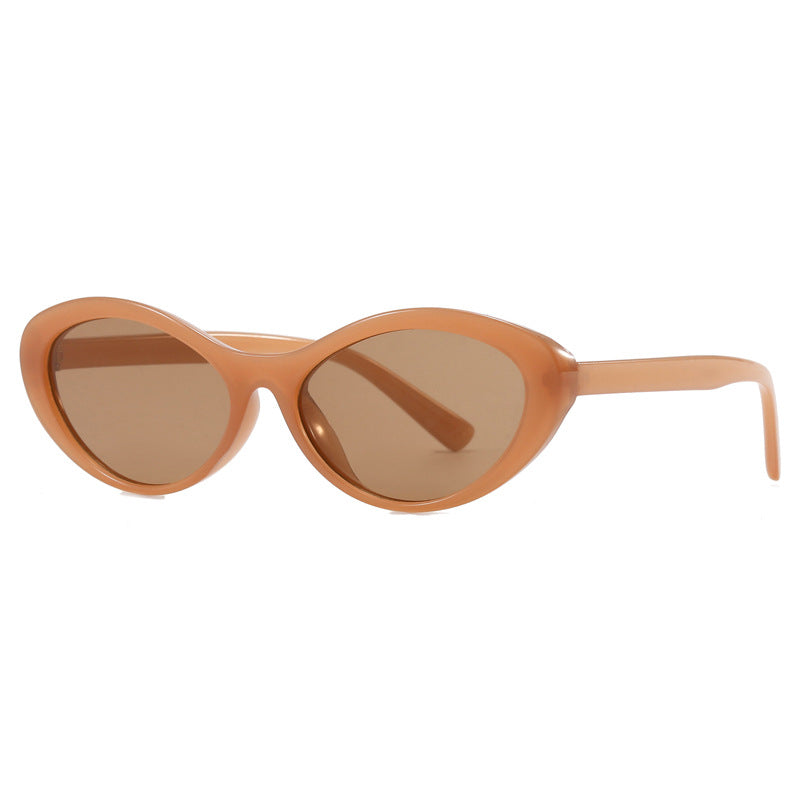 Damen stylische Cat-Eye Sonnenbrille mit sanften Kurven und UV-Schutz Brehn
