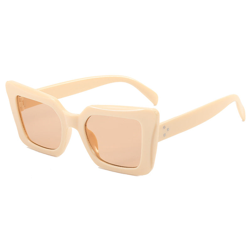 Damen quadratische Sonnenbrille mit minimalistischem Design Brehn
