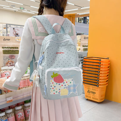 Süßer illustrierter Grafik-Schulrucksack Brehn
