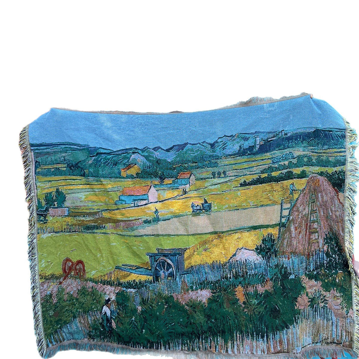 Künstlerisches Landschaftsmuster Wurfdecke