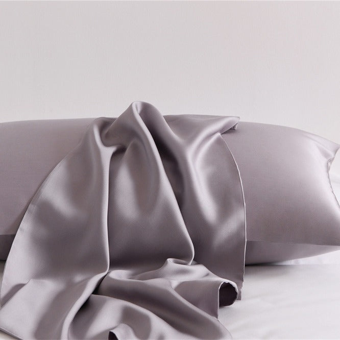 Kissenbezug-Set aus Baumwollsatin mit verdecktem Reißverschluss und extraweicher Haptik
