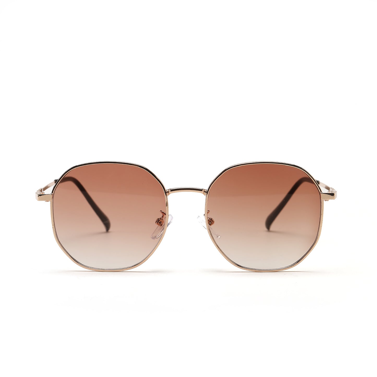 Damen elegante Sonnenbrille mit auffälliger Rahmenstruktur Brehn