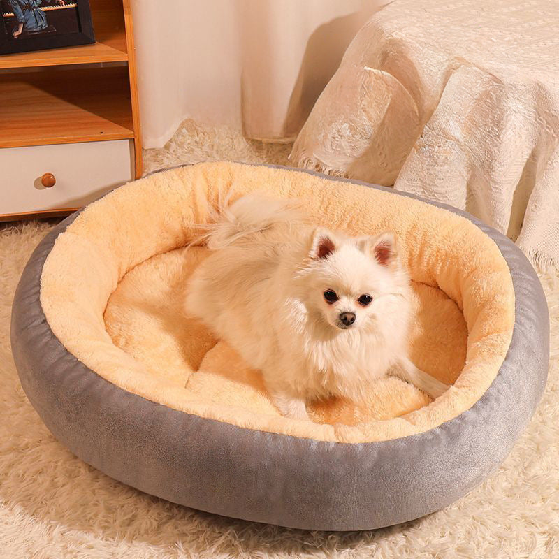 Plüsch Ergonomisches Hundebett