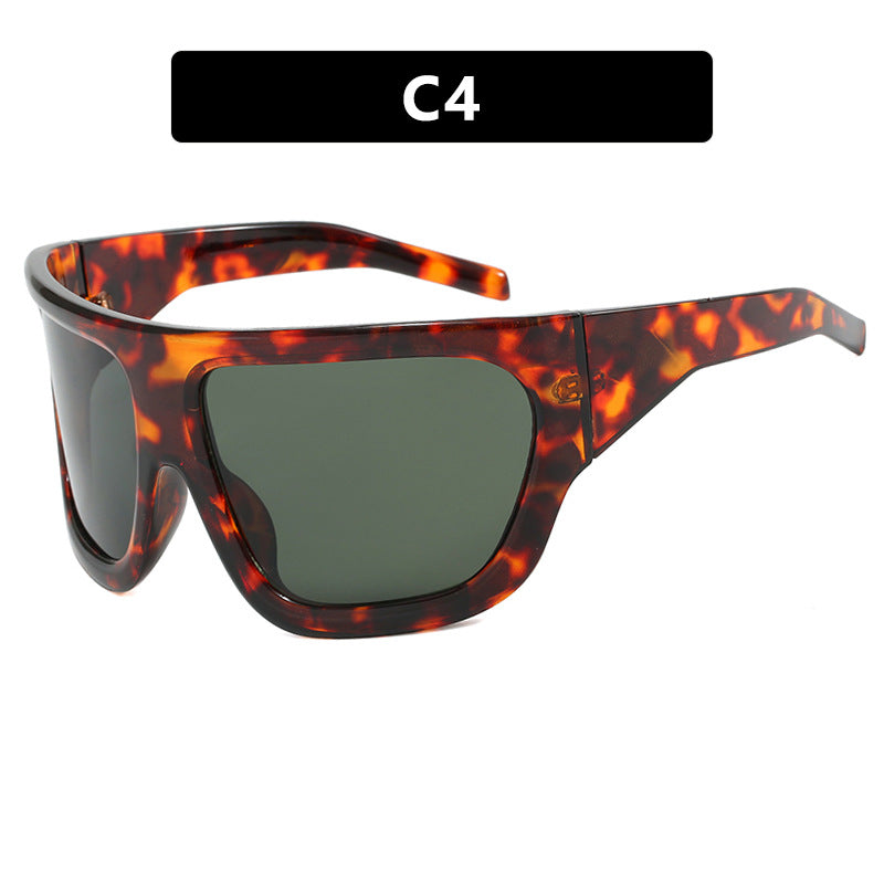 Damen sportliche Oversized-Sonnenbrille Brehn