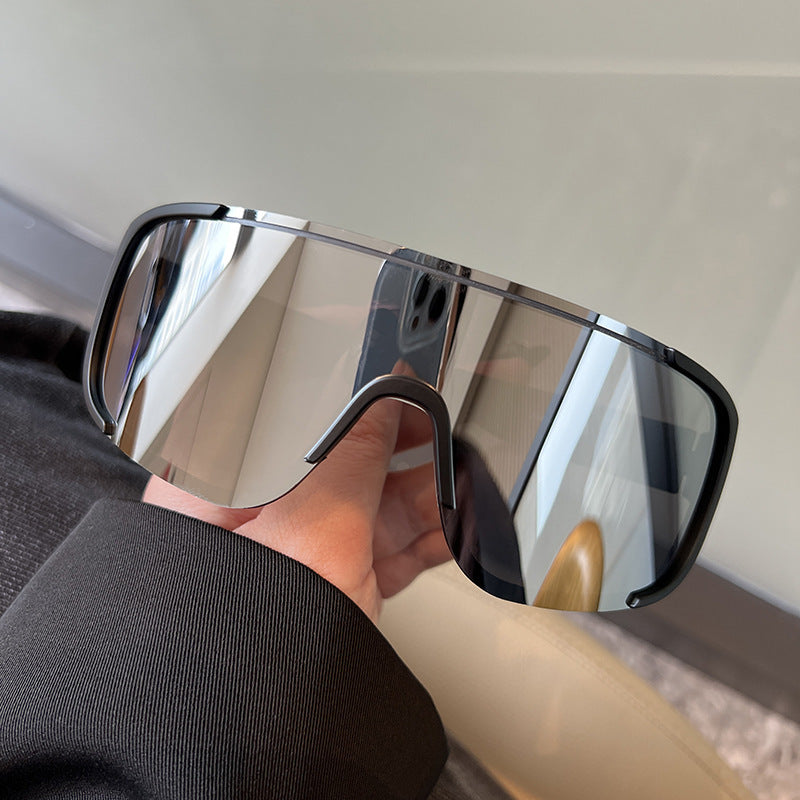 Damen sportliche visierähnliche Sonnenbrille Brehn