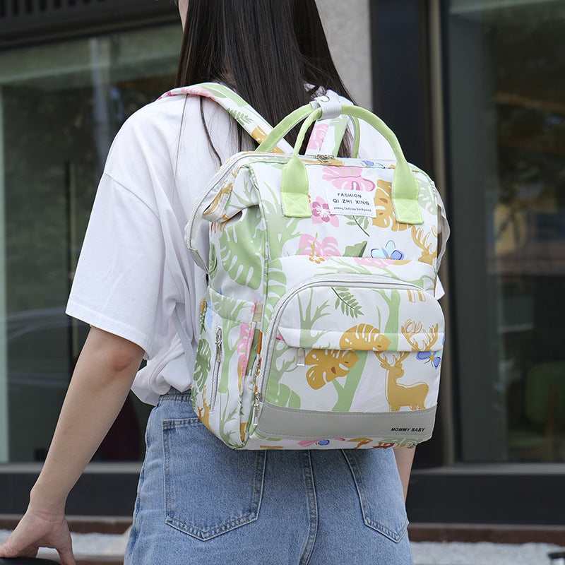Stylischer Babypflege-Rucksack Brehn
