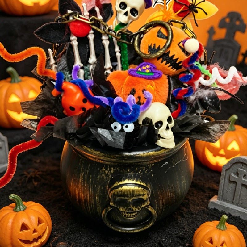 Dekorative Halloween-Kessel Tischdekoration Brehn