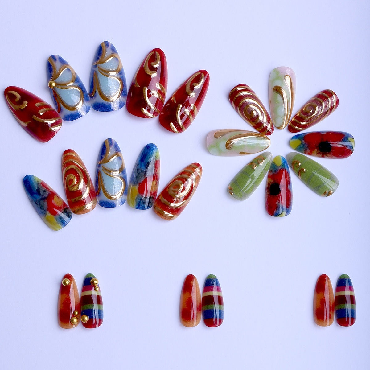 Künstliche Nail Art Brehn