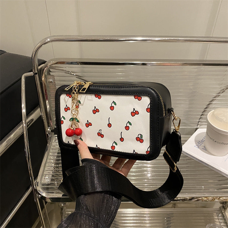 Fun Kirschenmotiv Umhängetasche Brehn