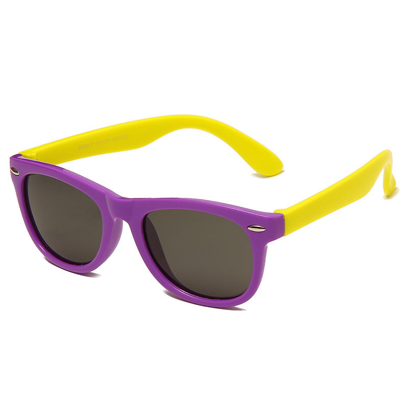 Brehn | Kinder Flex Sonnenbrille mit flexiblem und robustem Rahmen