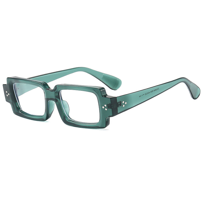 Fette rechteckige Rahmenbrille Brehn