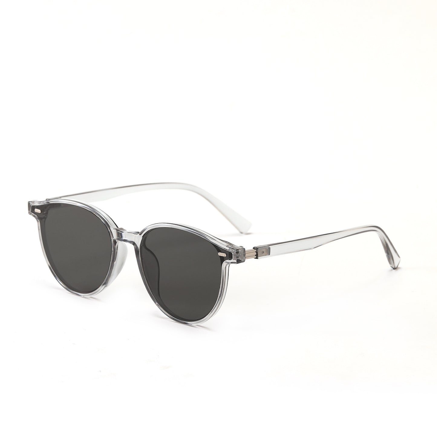 Damen stilvolle Sonnenbrille mit elegantem transparentem Rahmen Brehn