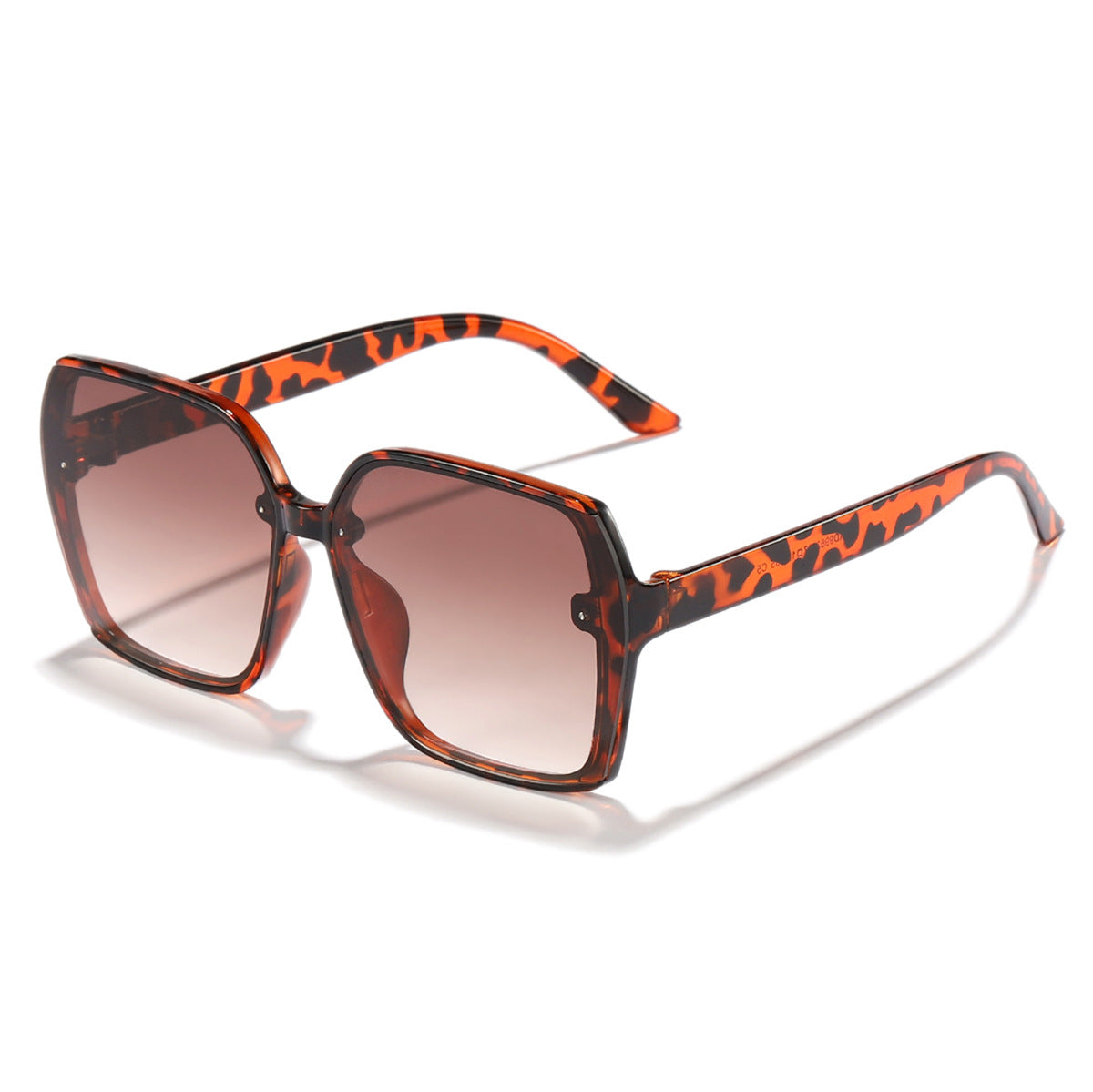 Damen stilvolle quadratische Sonnenbrille mit gradienten Gläsern Brehn