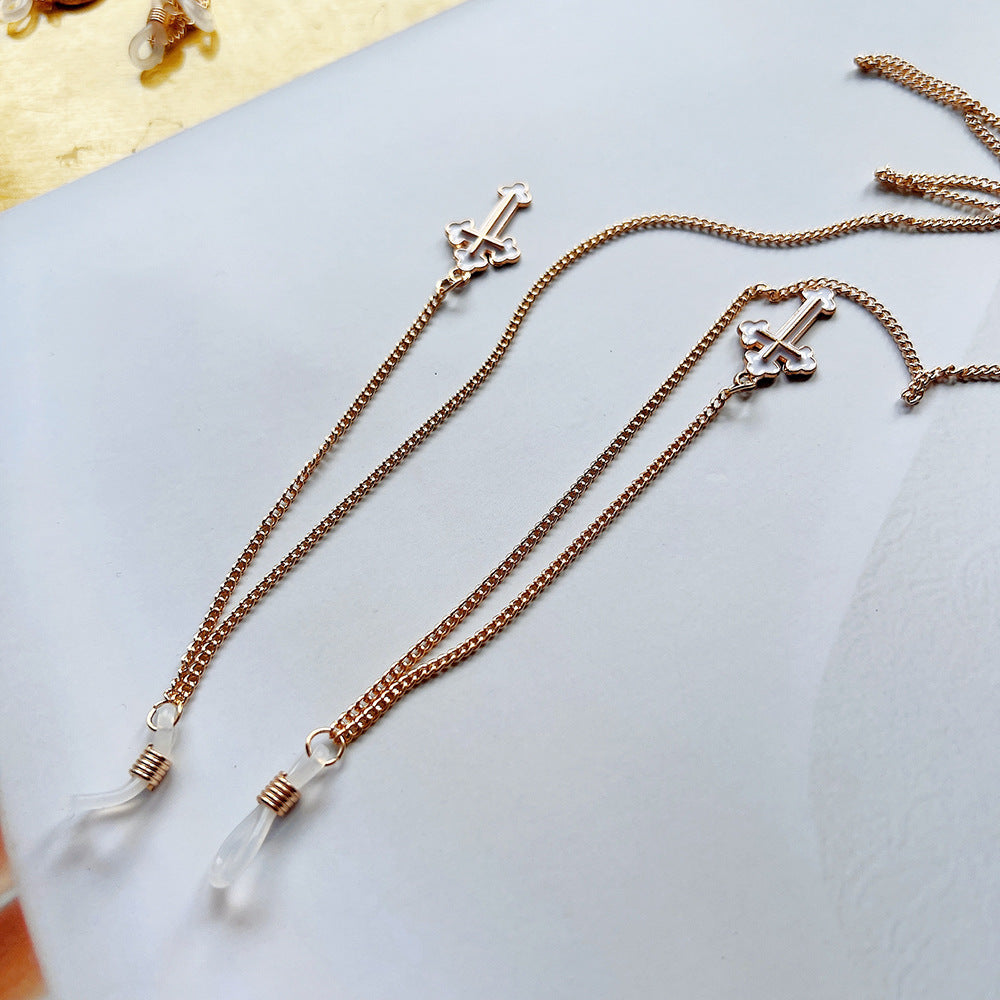 Stylische multifunktionale Brillenhalterkette Brehn