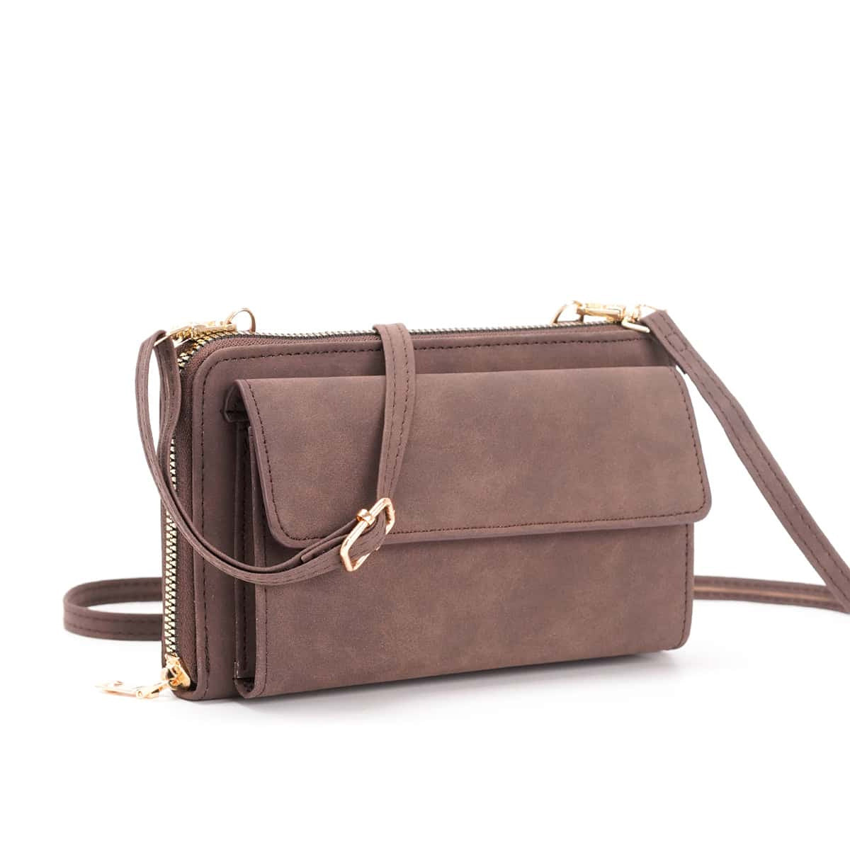 Handtasche mit Multifunktionalen Fächern und Abnehmbarem Schultergurt Brehn