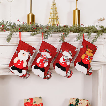 Weihnachtsstrumpf mit Rentierdesign Brehn