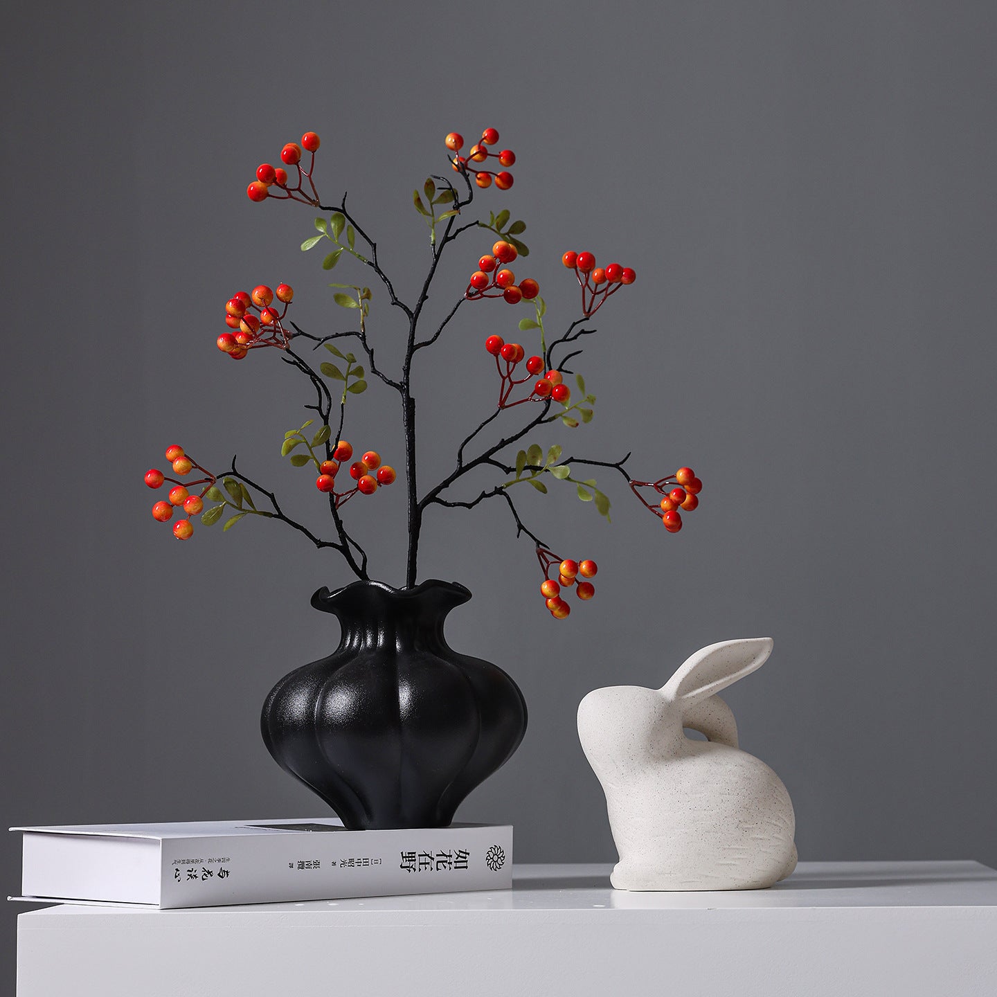 Strukturierte Dekorative Vase