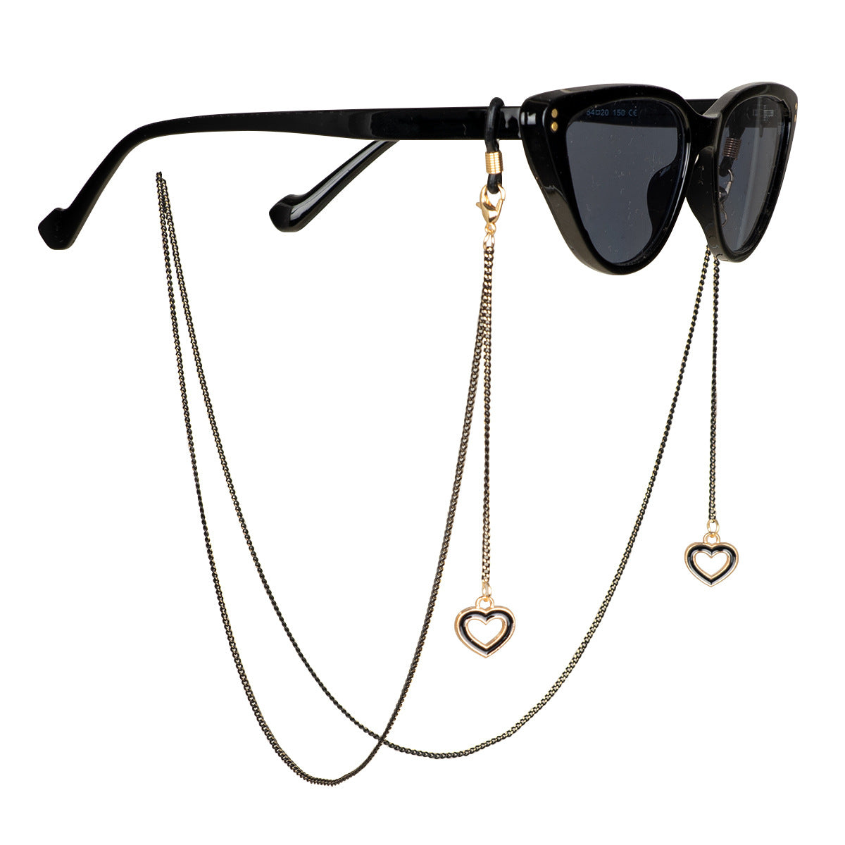Herz Charm Brillen Kette Brehn