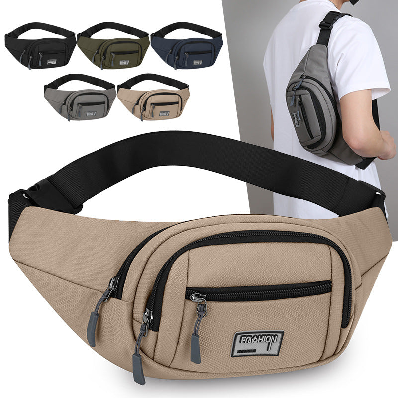 Verstellbare Multi-Taschen Bauchtasche