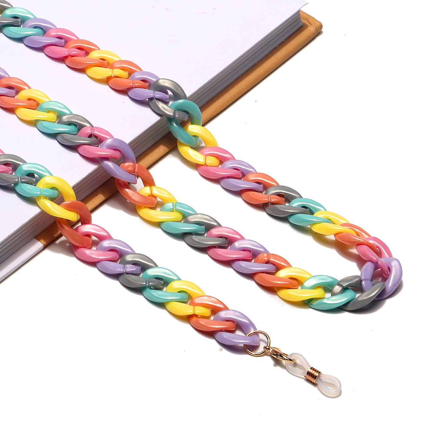 Bunte Chunky Brillen Kette Brehn